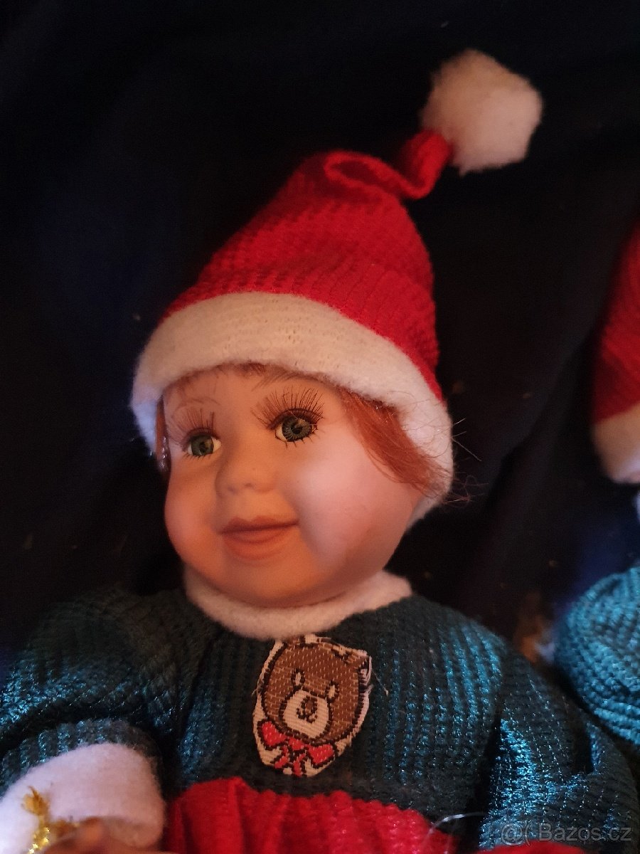 Panenky s porcelánovou hlavou kočárky - 6