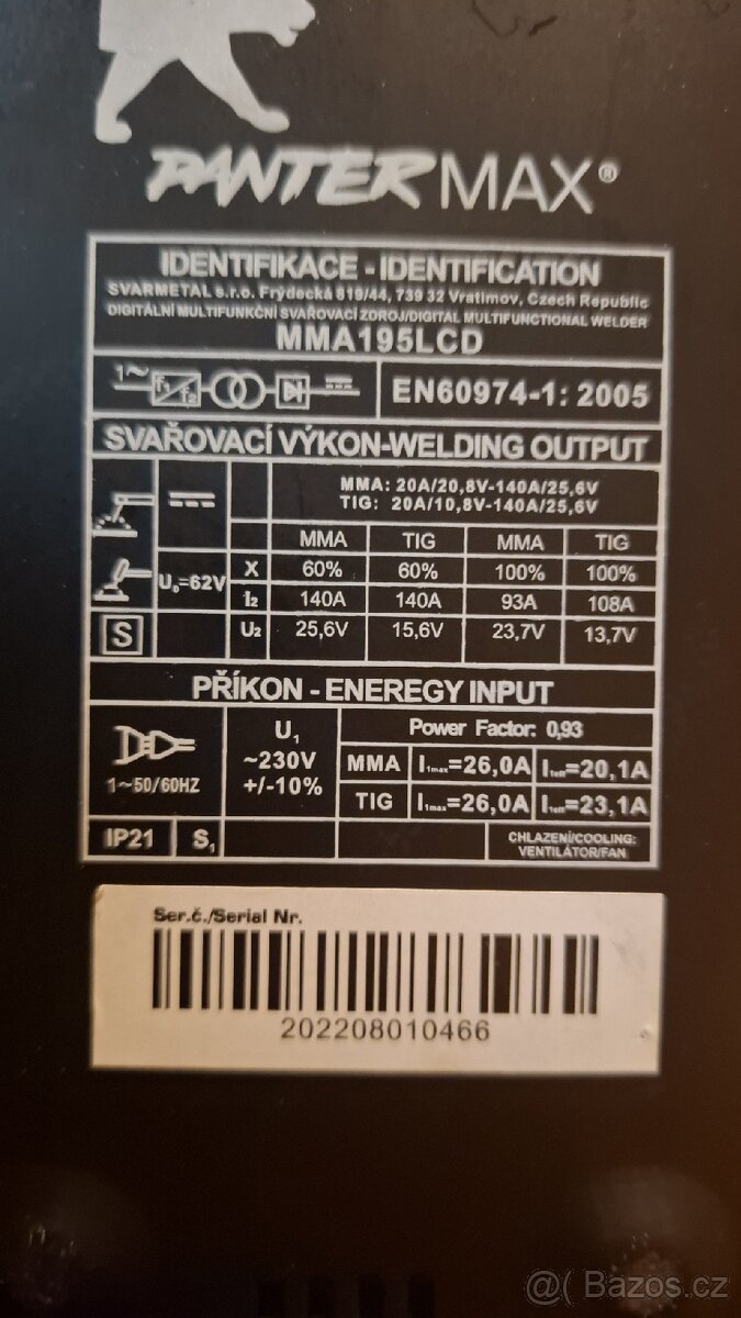Svářečka PanterMax - 6