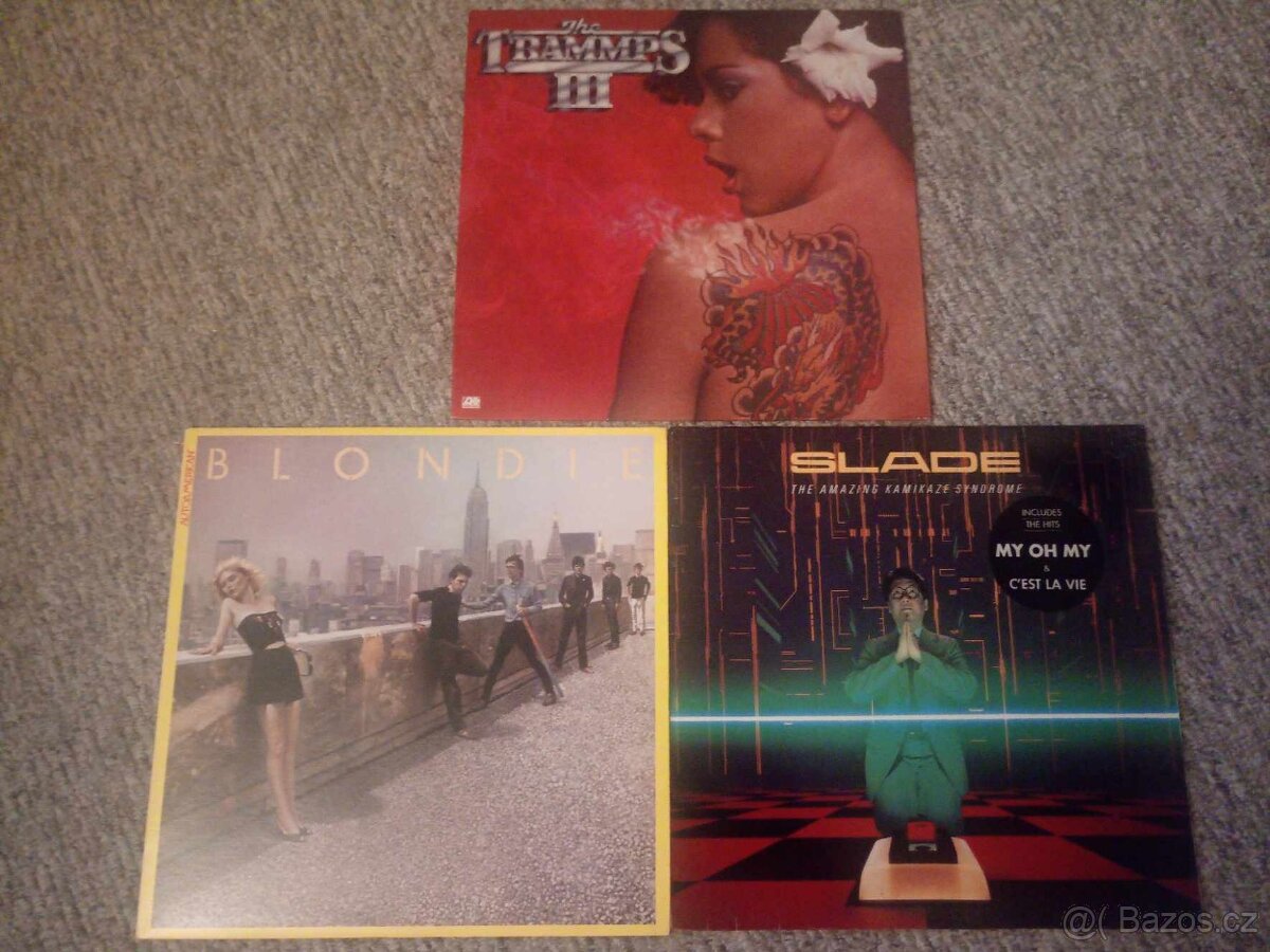 LP AC/DC, Jethro Tull, Slade, King Crimson, Pink Floyd, a CZ - 6