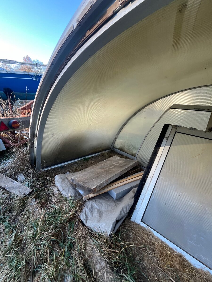 Zastřešení bazénu 6m x 3m - 6