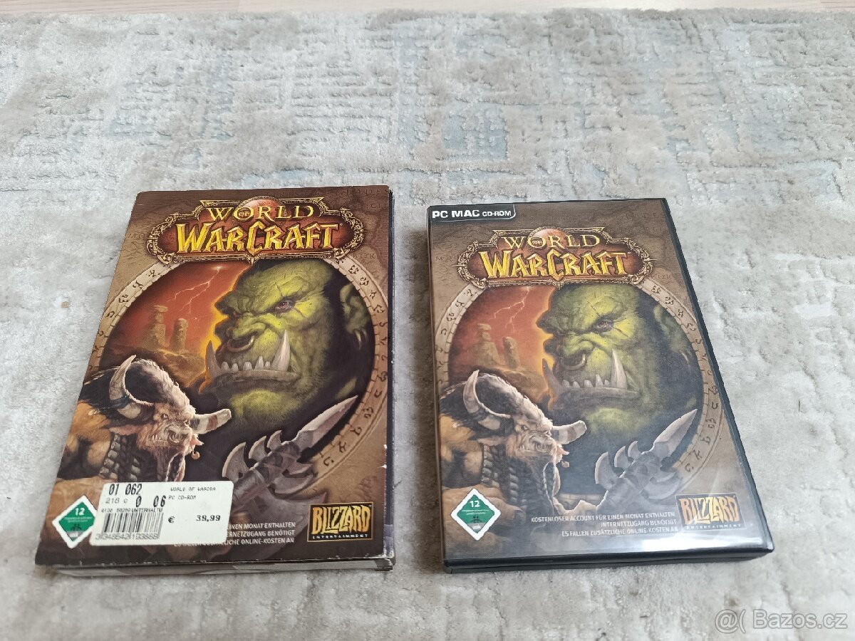 World of Warcraft originál box + CD - 6