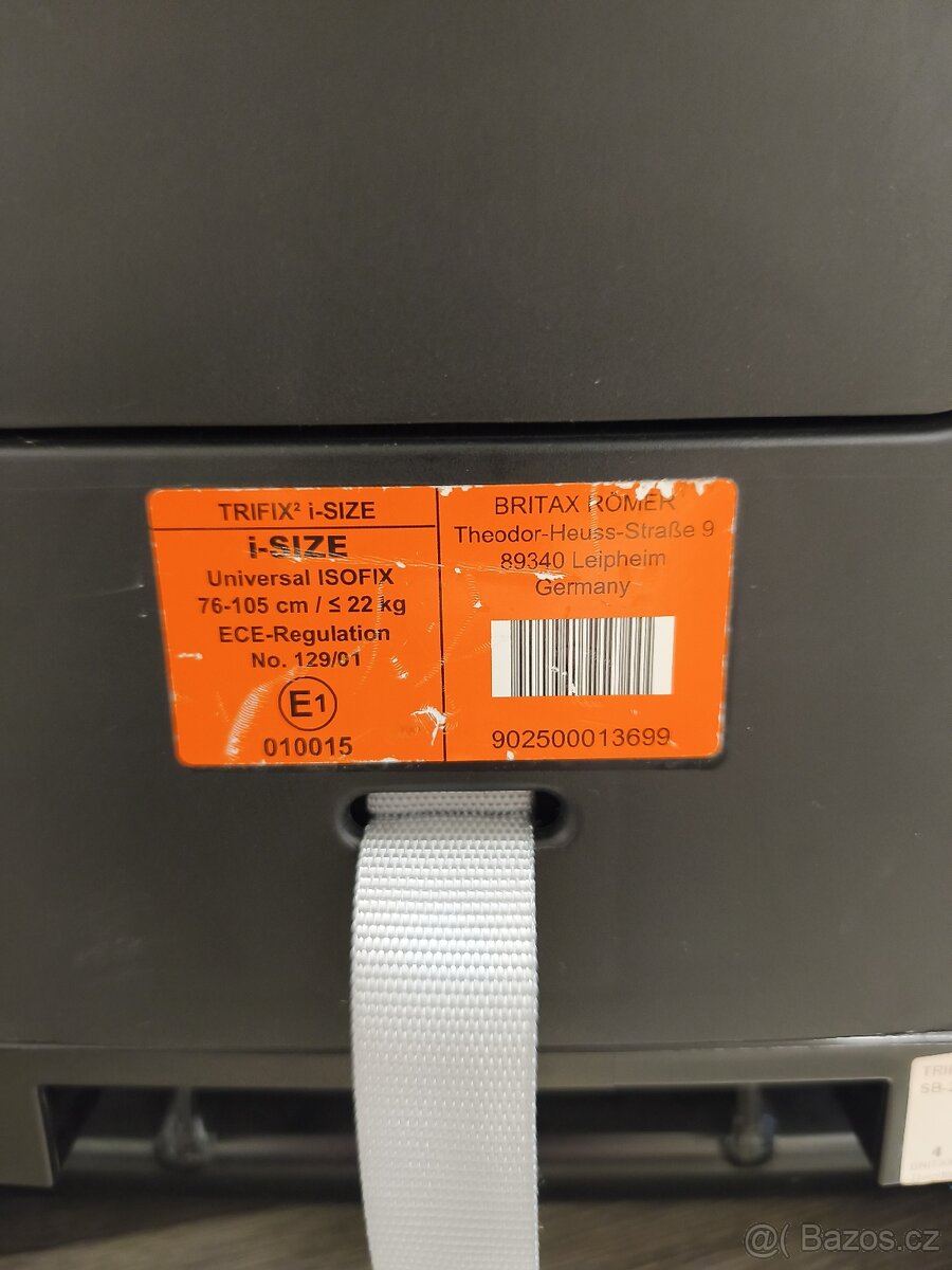 Autosedačka Britax Romer Trifix 2 i-size Moonlight Blue - 6