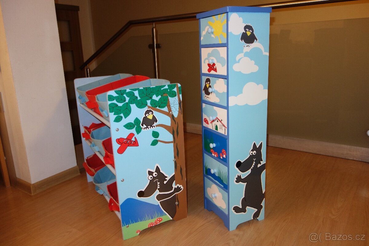 Lidl dětský úložný regál a šuplíky - 6