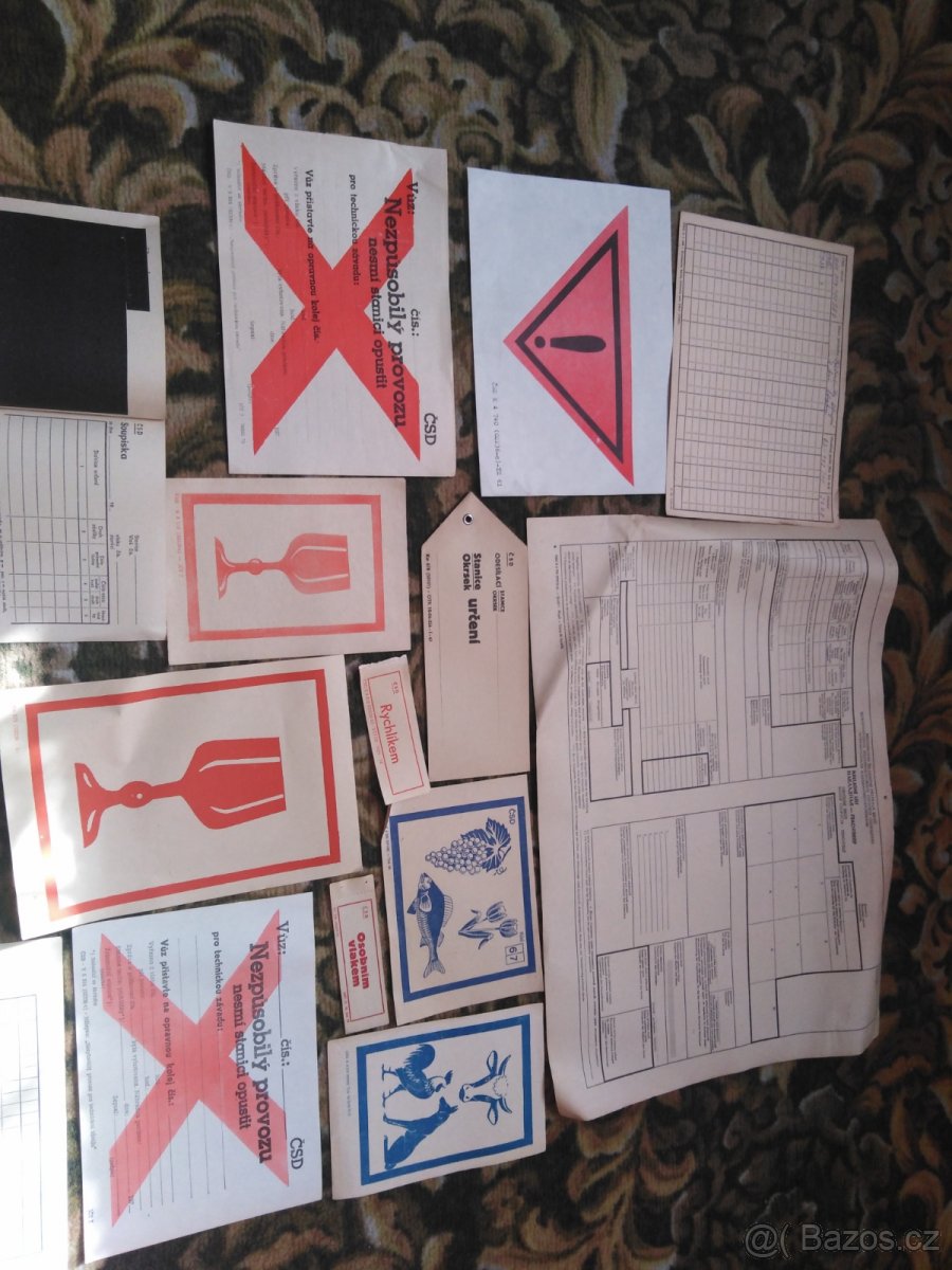 ČSD tiskoviny železnice - 6