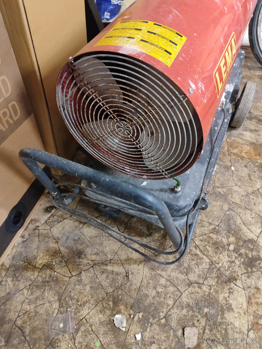 Mobilní topné dělo LEMA Flame 30 / naftové - 6