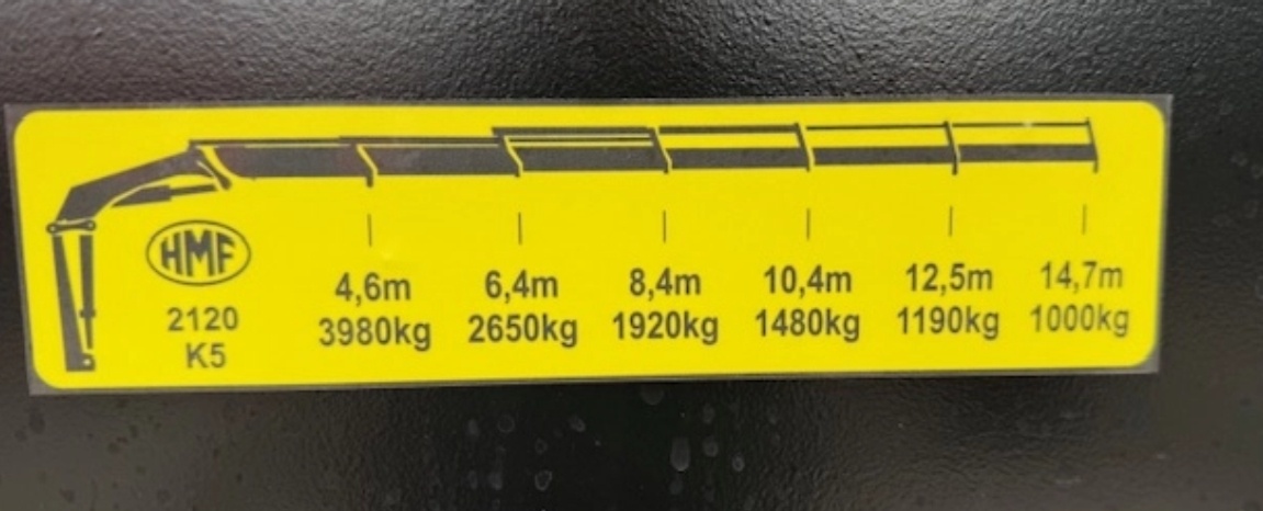 Volvo FE 320 6x2 E6 - valník s HDS - 6