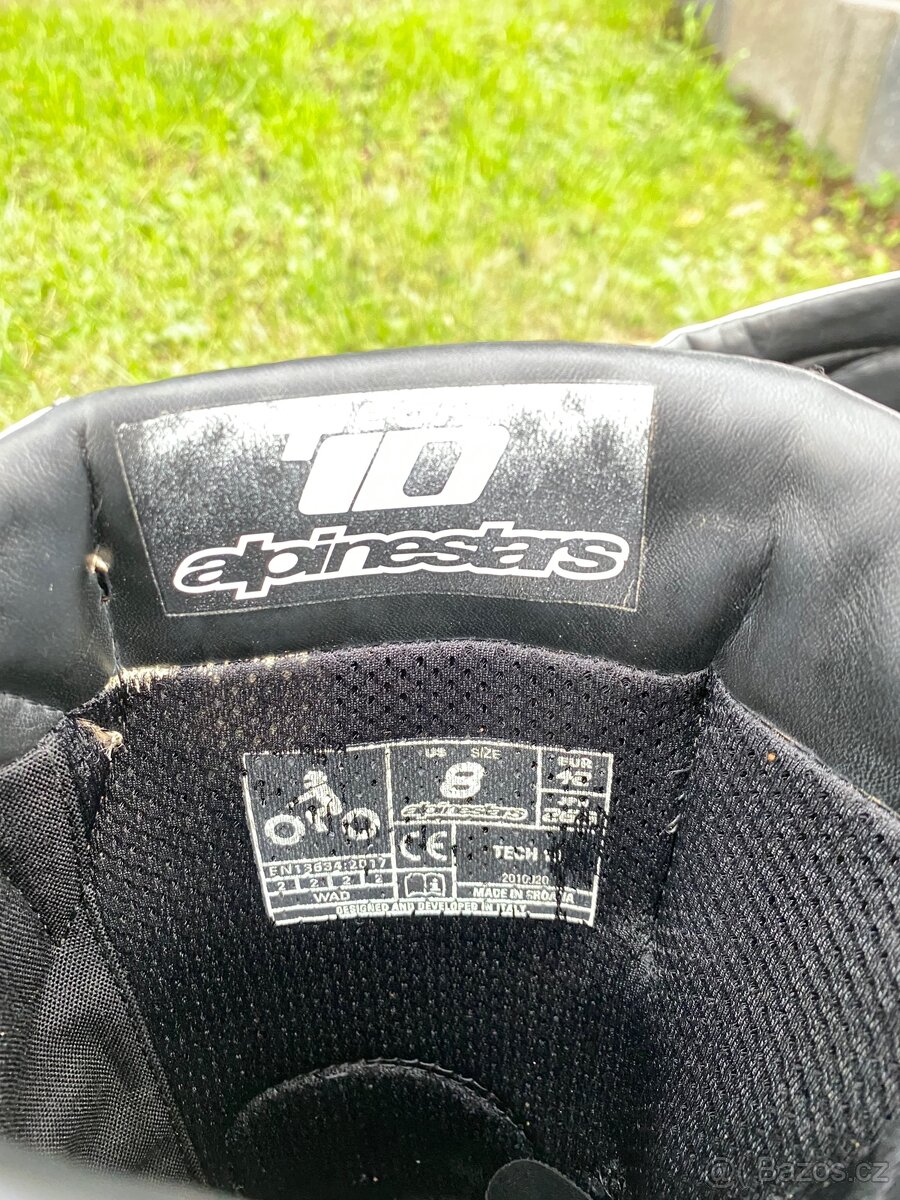 Motokrosové boty alpinestars tech 10 - 6