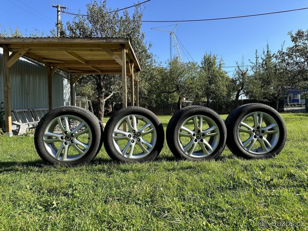 Krásná originál alu kola Škoda "Atria" 6.5x16,ET43,5x100 - 6