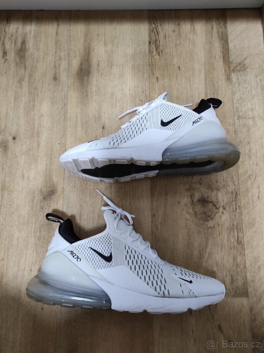 Krásné bílé Nike boty 270 - 6