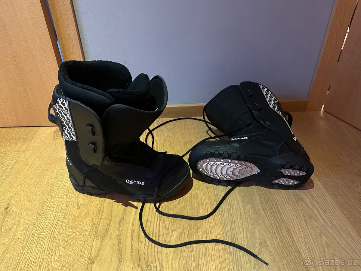 Snowboard + boty - 6