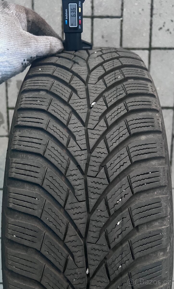 Škoda - 16" kola + zimní 205/55 Continental 6-8mm - 6