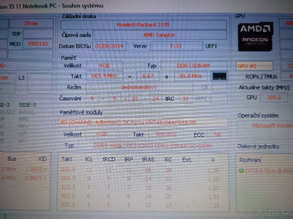 HP Pavilion TouchSmart 11 - 6