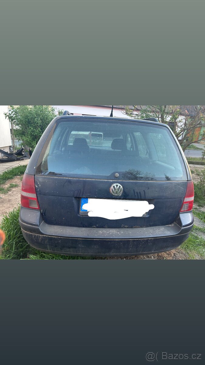 Díly na vw golf 4 - 6