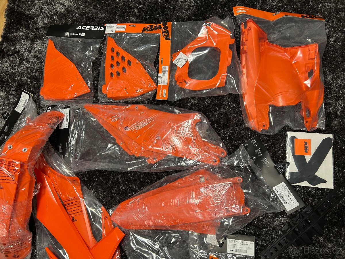 Ktm exc 2020-23, sx 19-22 sada plastov - 6