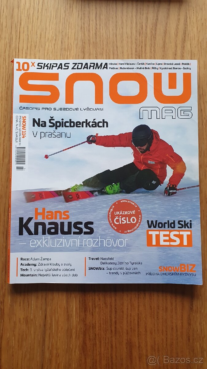 Časopisy SNOW a NA LYŽE - 6