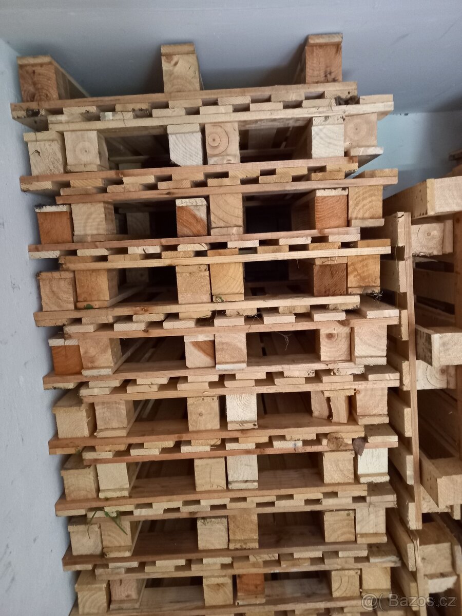 Palety 100/80 nové, celodřevěné - 6