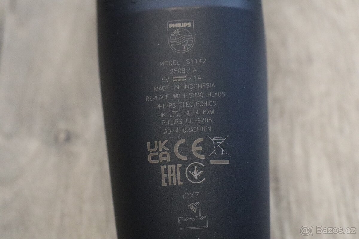 Holící strojek Philips Series S1142, nový, záruka - 6