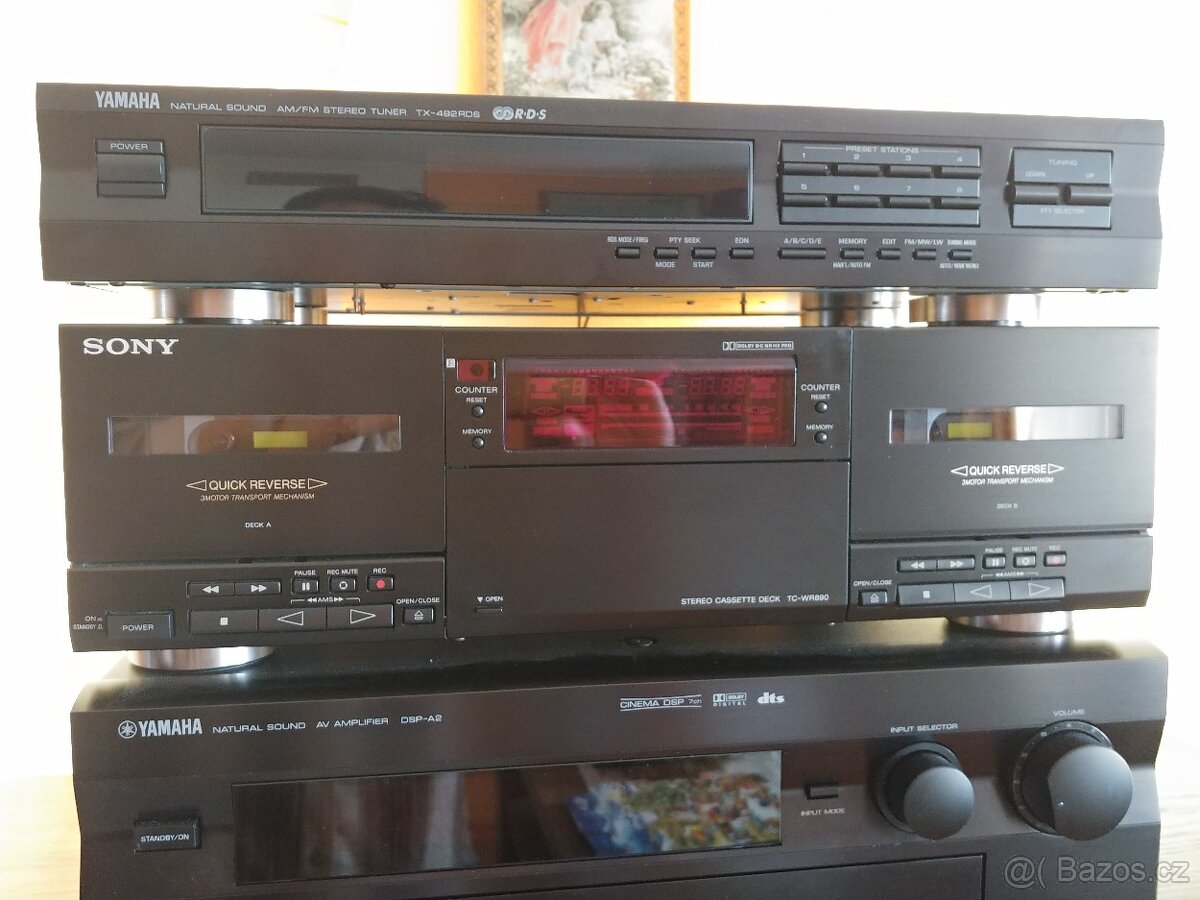 Double tape deck Sony TC-WR 890 bez d.o. - 6