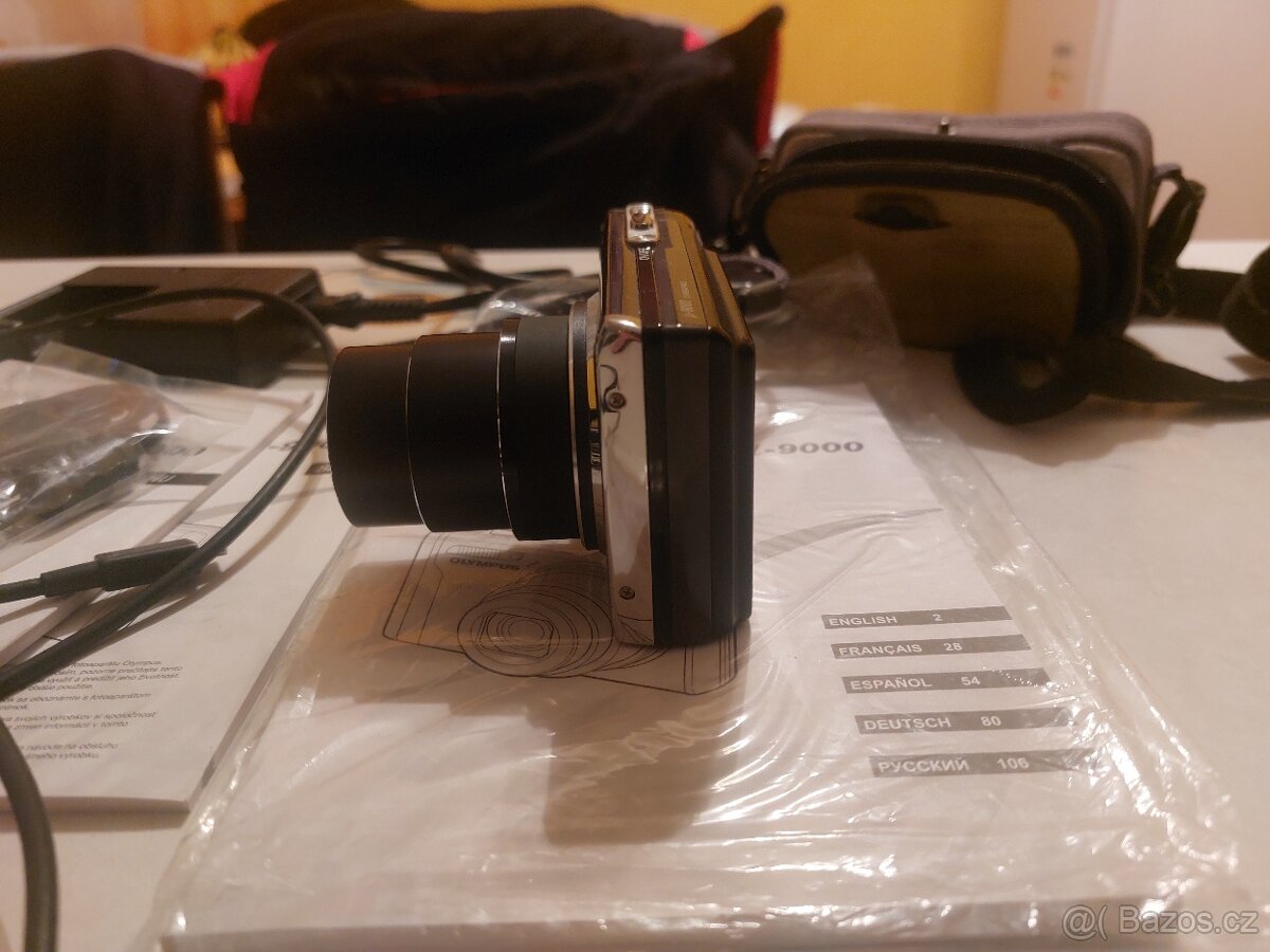Olympus Mju 9000 černý, jako nový. - 6