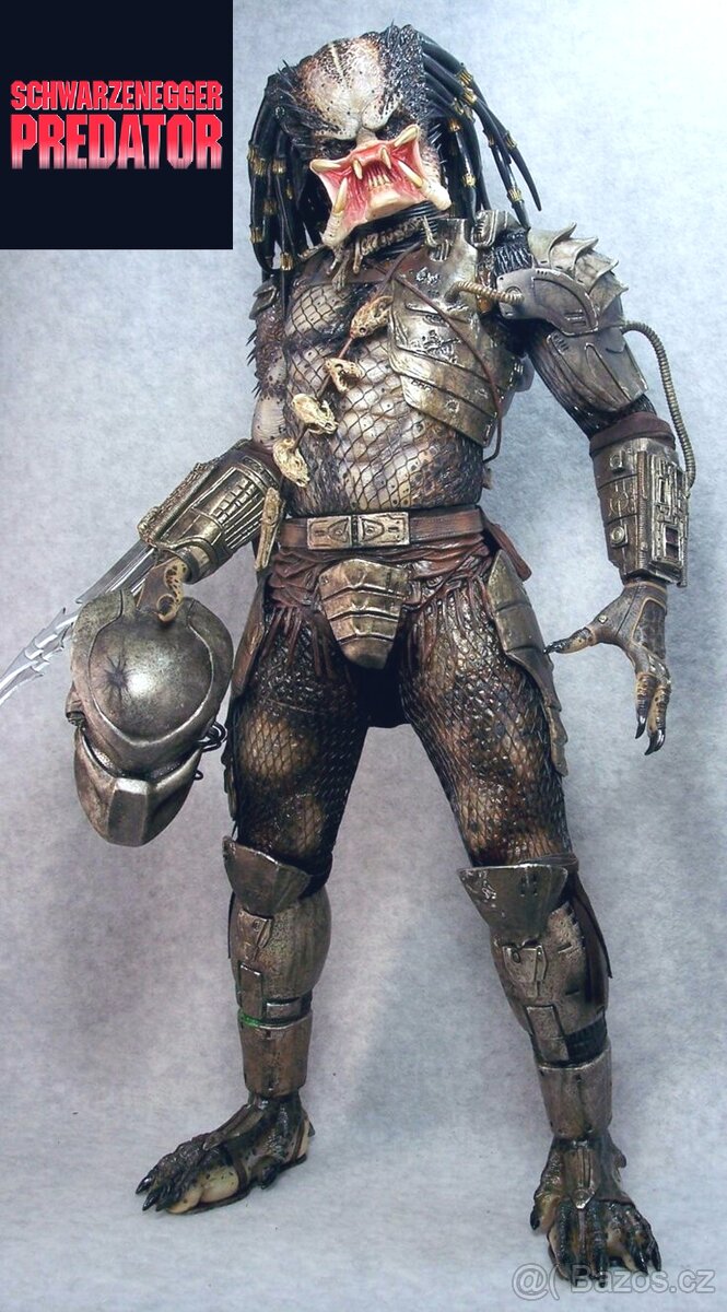 Predator Jungle hunter open mounth 1/4 Neca - 6