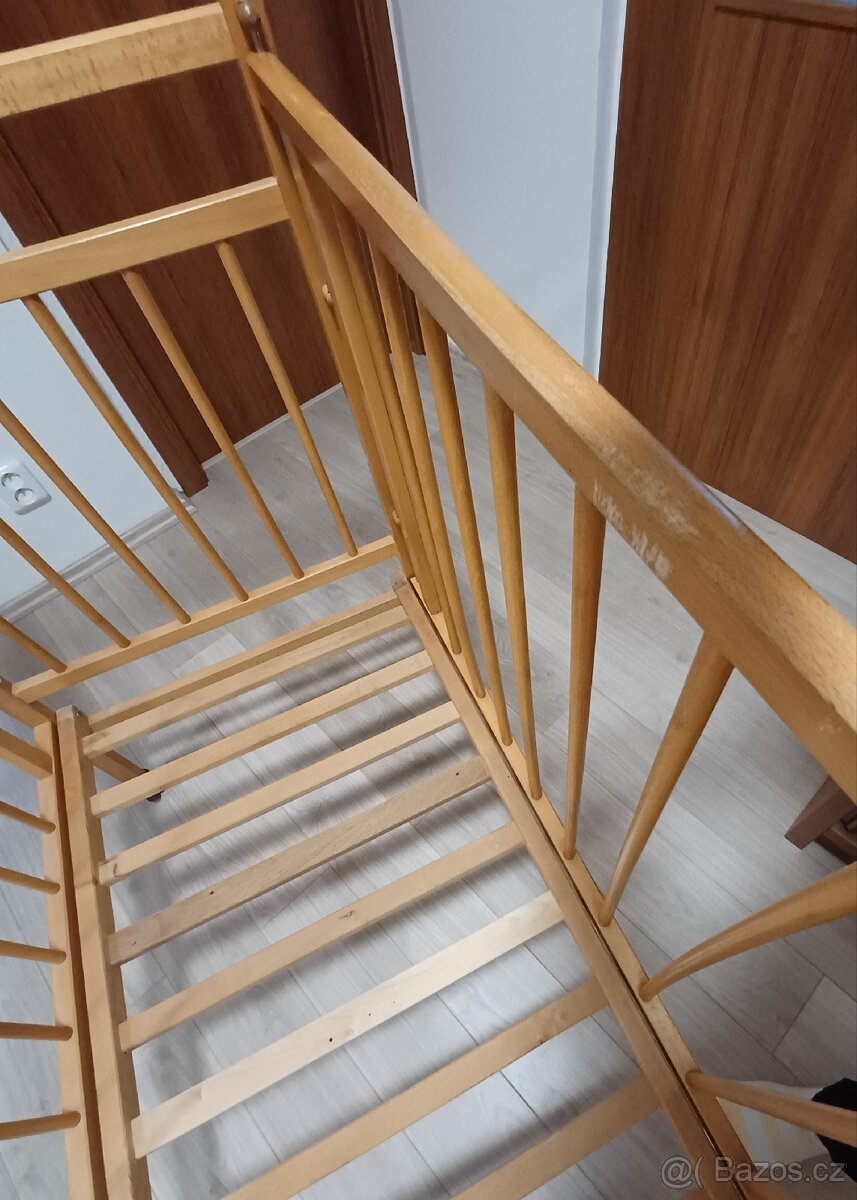 Dětská retro postýlka - 6