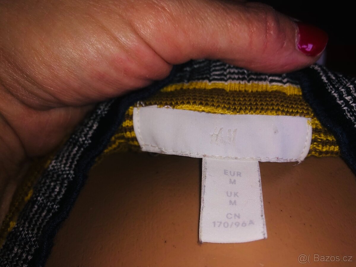 svetrovesaty# maxidlouhe# long# prouzky # H&M - 6