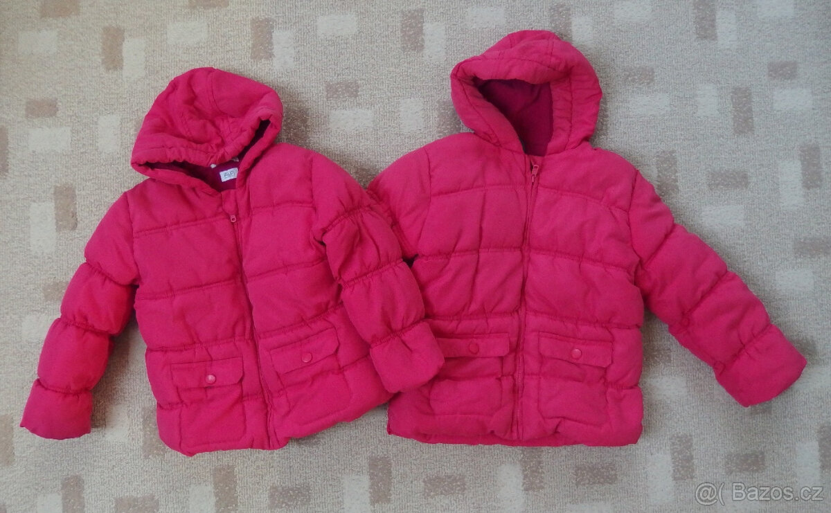 dětská dívčí zimní bunda 2 3 4 5 6 7 8 9 10 let - 6