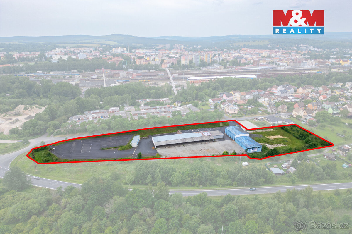 Prodej obchodního objektu, 17.717 m², Cheb, ul. Na Návrší - 6