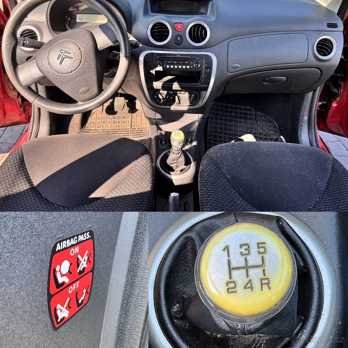 ČTYŘVÁLCOVÝ CITROEN C3 1,4i 16v, KLIMATIZACE, TAŽNÉ ZAŘ. TOP - 6