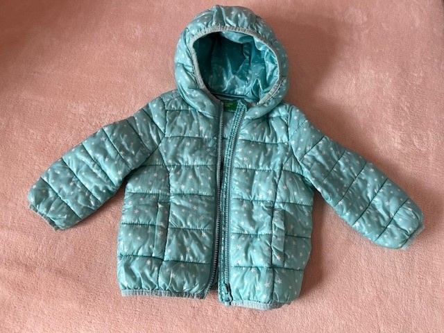 Oblečení holčička 0 - 1rok, bunda 1-2, spací pytle - 6