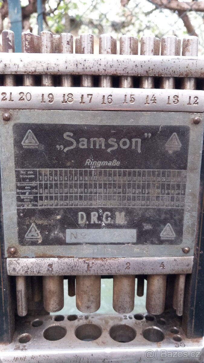 Starý Dentální pákový lis - 6