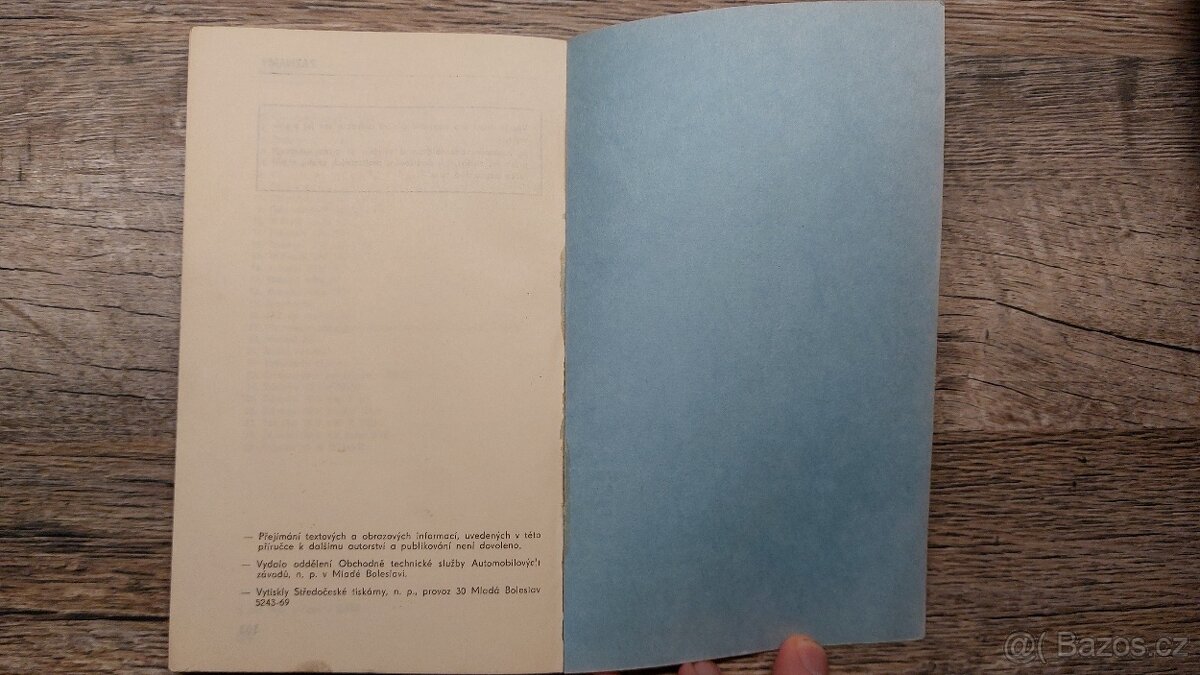 Návod k obsluze Octavia Combi 1969 - 6