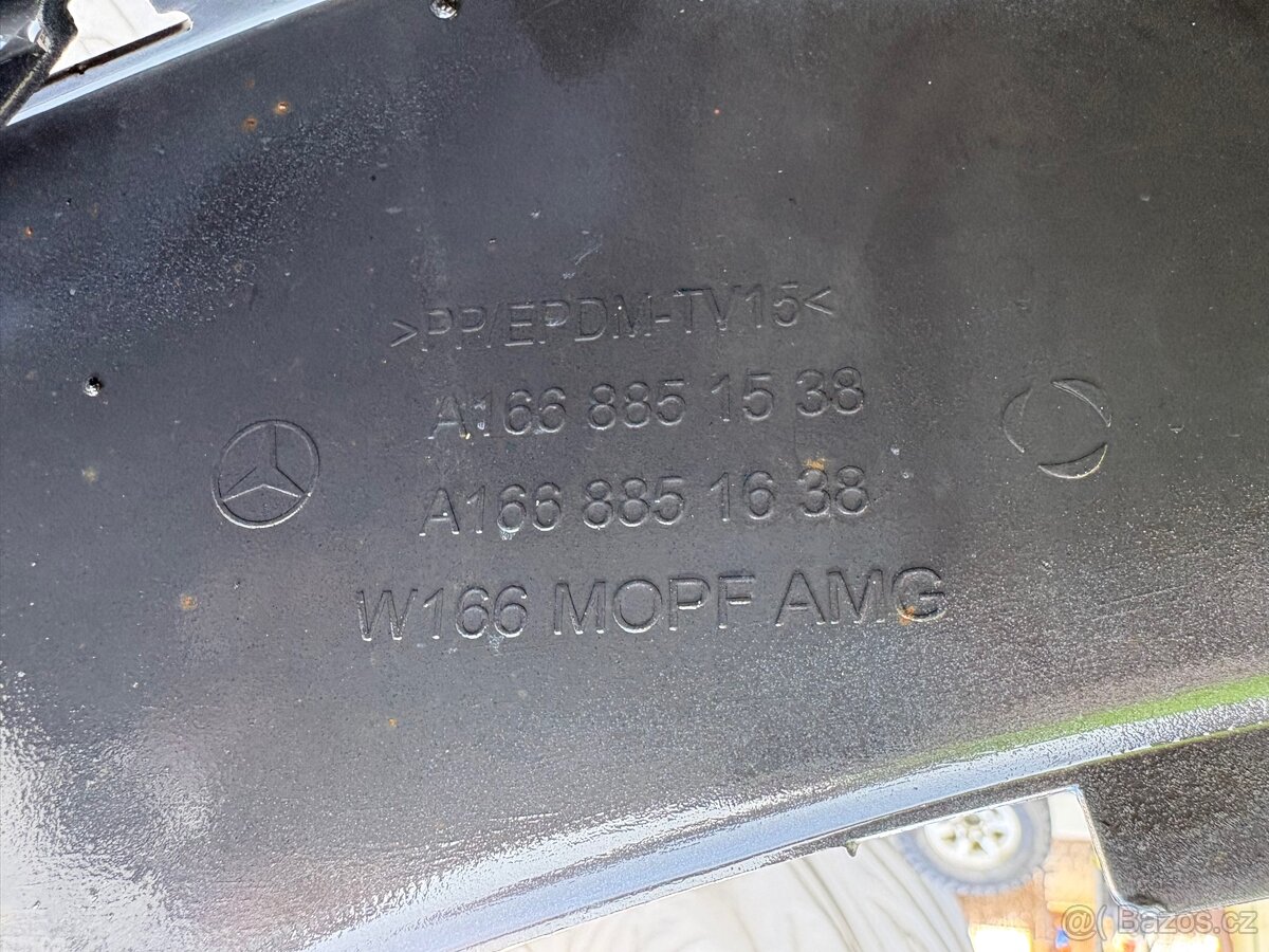 Mercedes-Benz w166 přední nárazník - 6