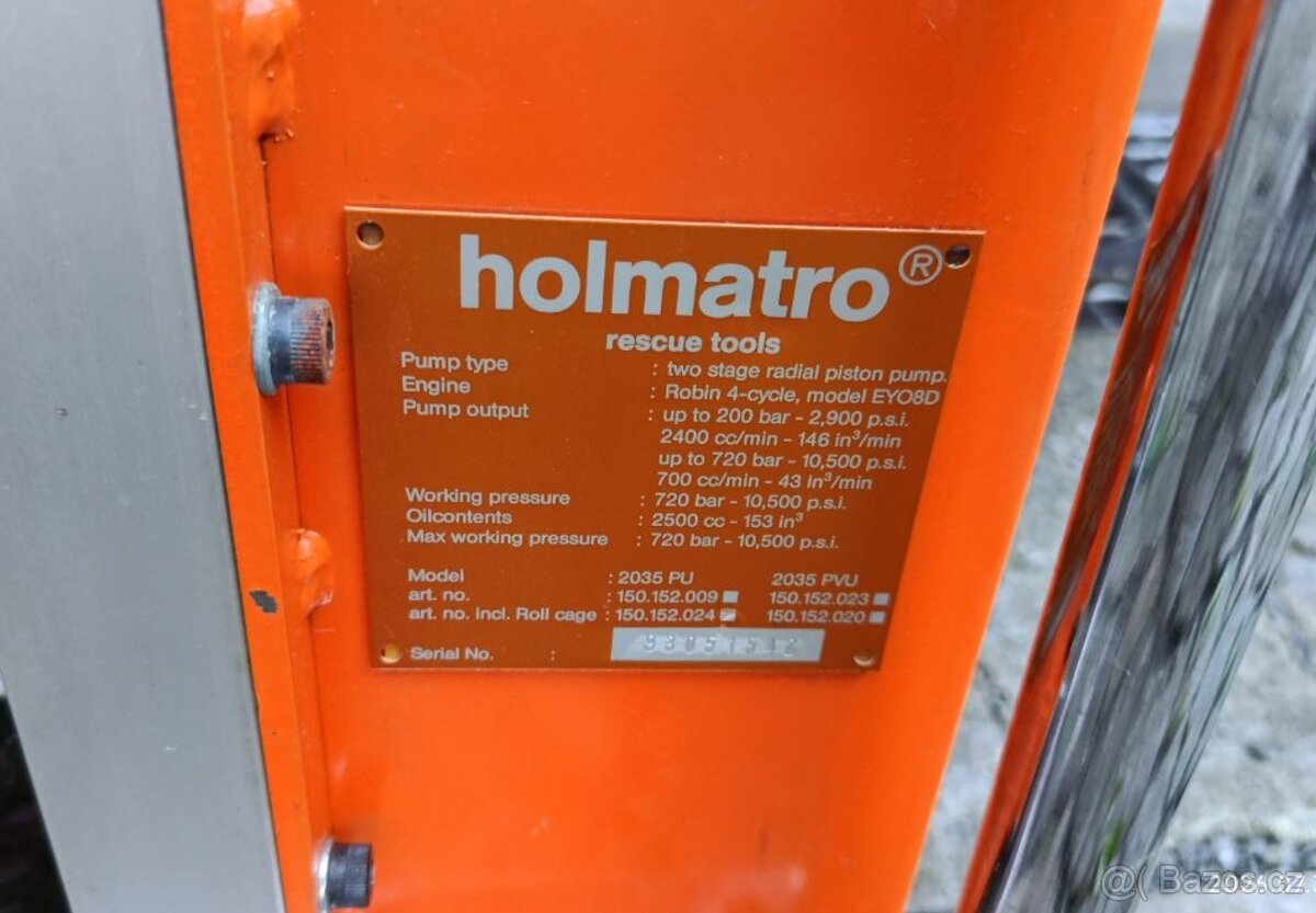 Vyprošťovací technika, hydraulické nůžky Holmatro - 6