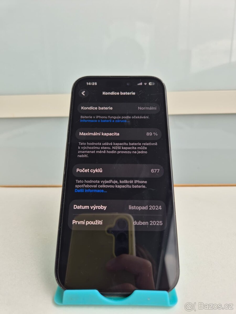Apple Iphone 15, 128 GB, Černý - 6