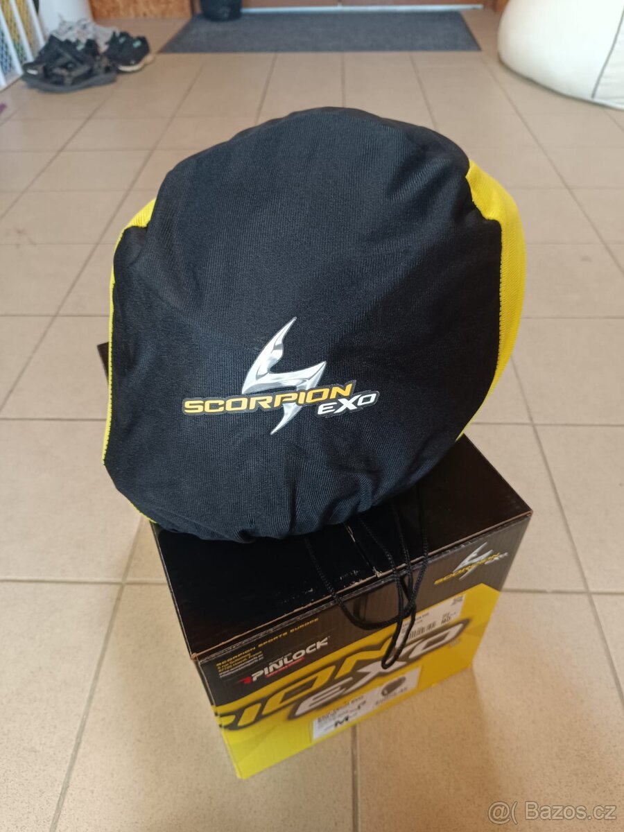 Motocyklová přilba Scorpion EXO -TECH EVO solid černá - 6