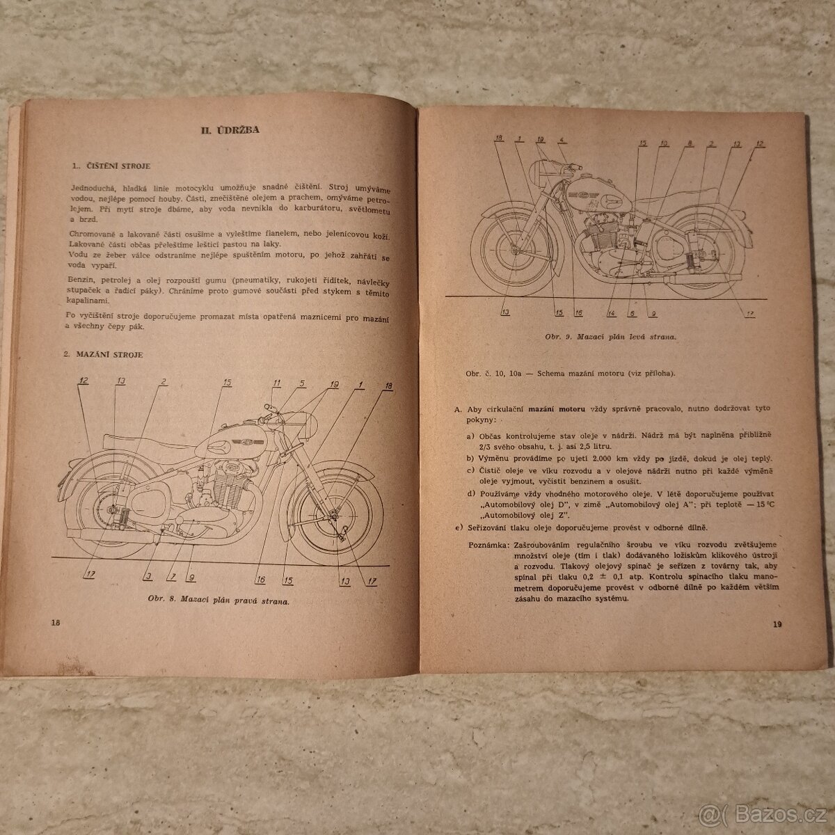 Jawa 500 OHC, originál príručka - 6