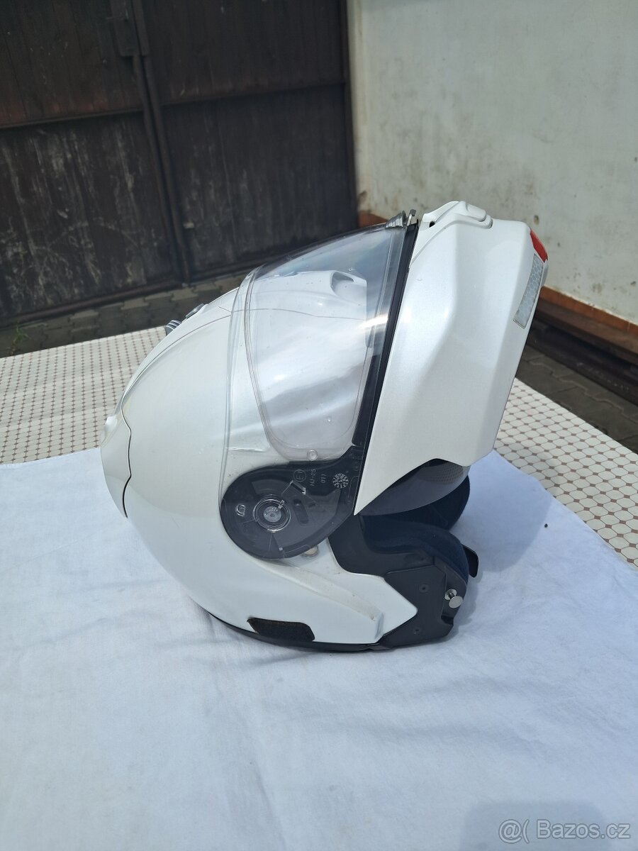 Odklápěcí přilbu HJC R-PHA MAX, bílá perleť - 6