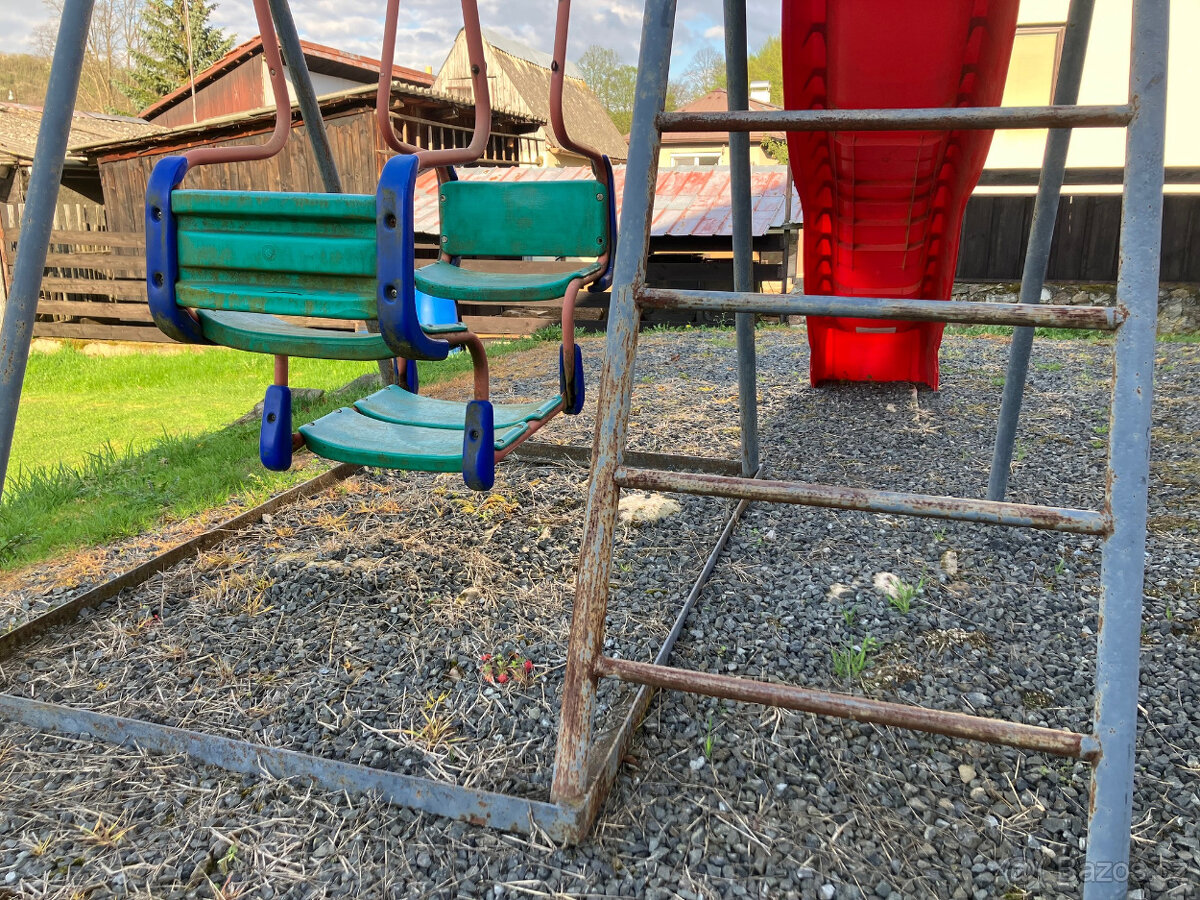 Dětské železné hřiště / prolézačka - 6