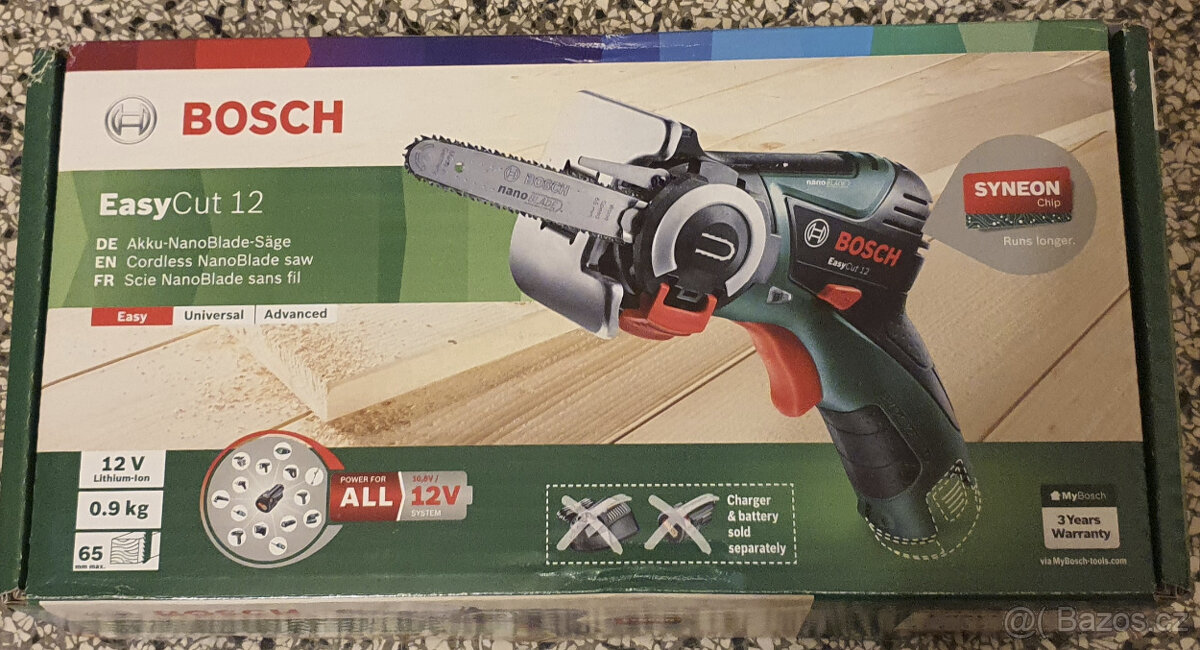 Bosch EasyCut 12V Nanoblade ruční řetězová pilka - 6