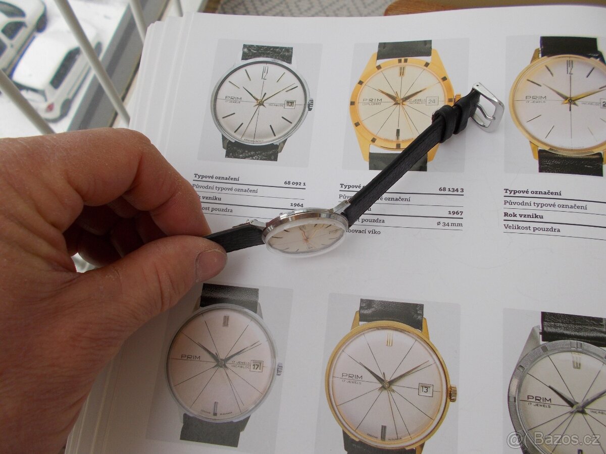pekne vzacne funkcni hodinky prim Brusel rok 1964 - 6