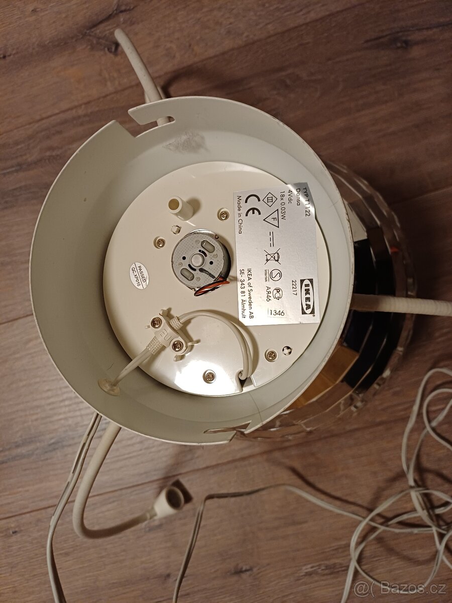 Disco koule na strop nebo zem průměr 20 cm - 6