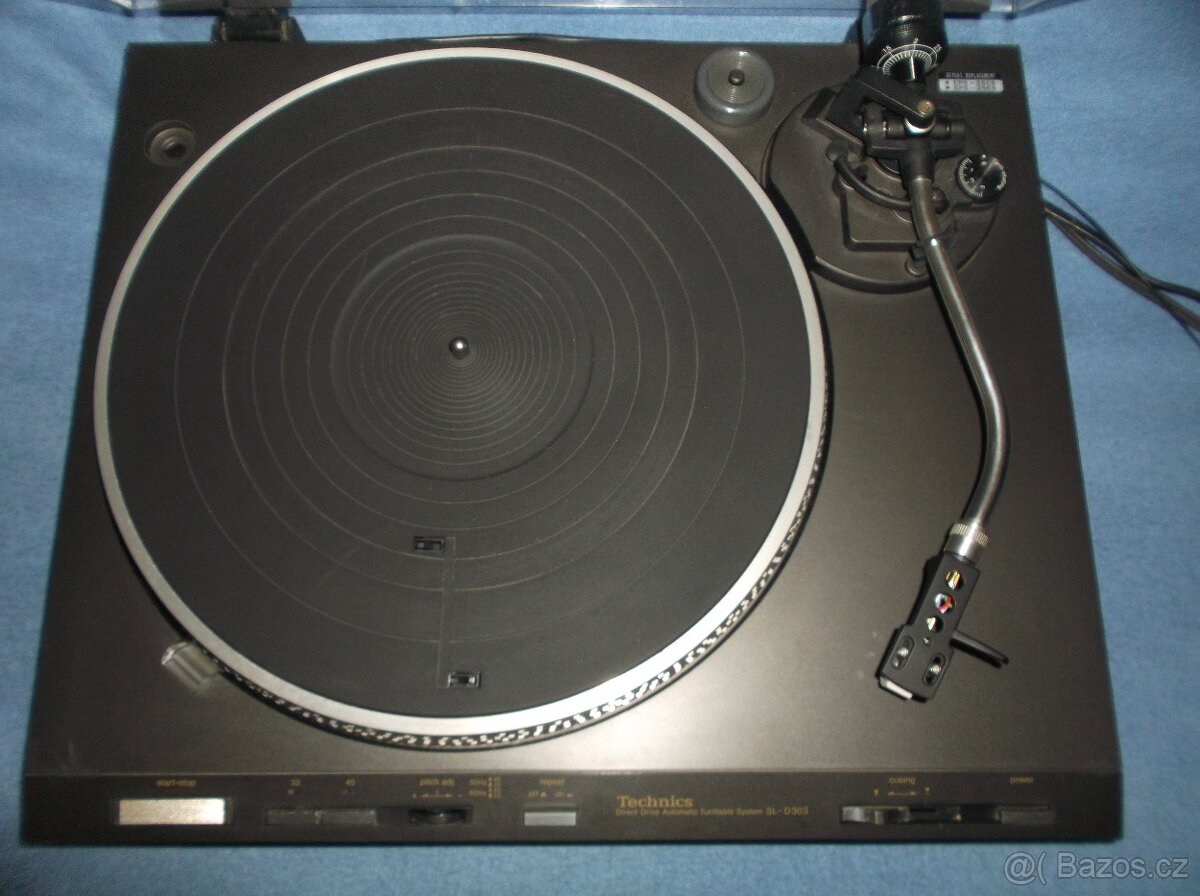Gramofon TECHNICS SL-D303 s novou přenoskou - 6