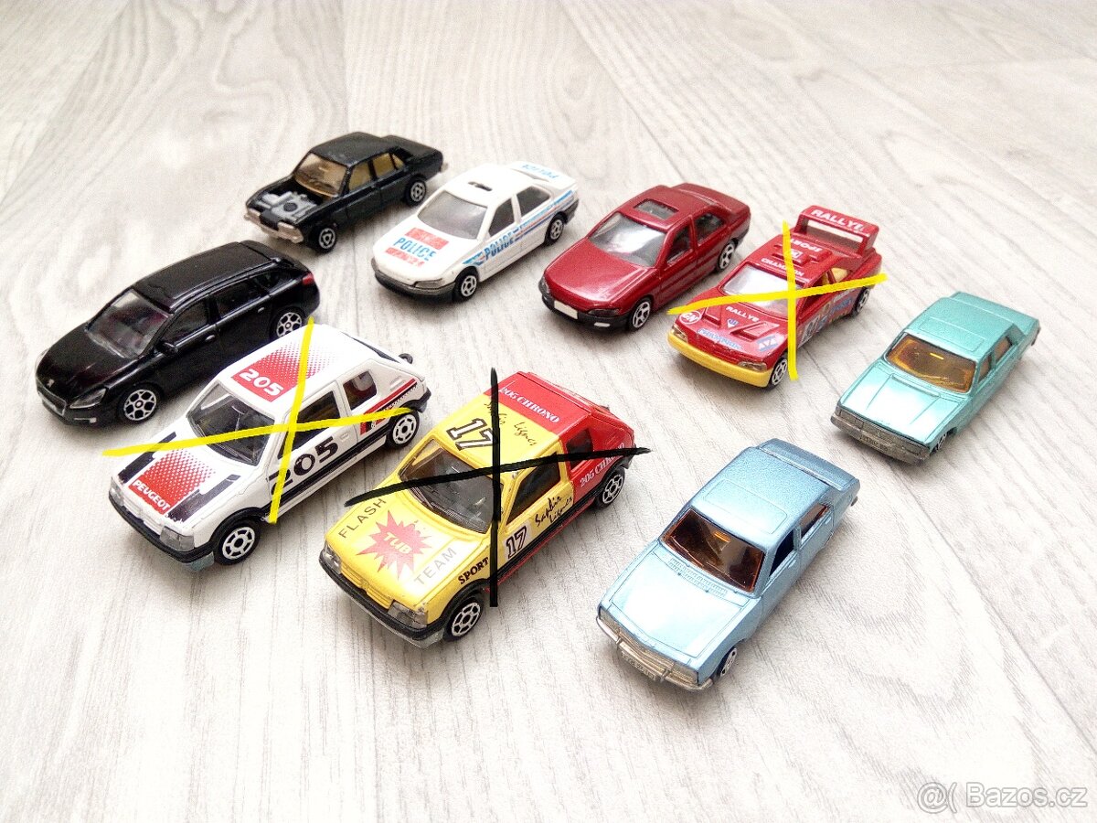 modely - autíčka Peugeot - 6