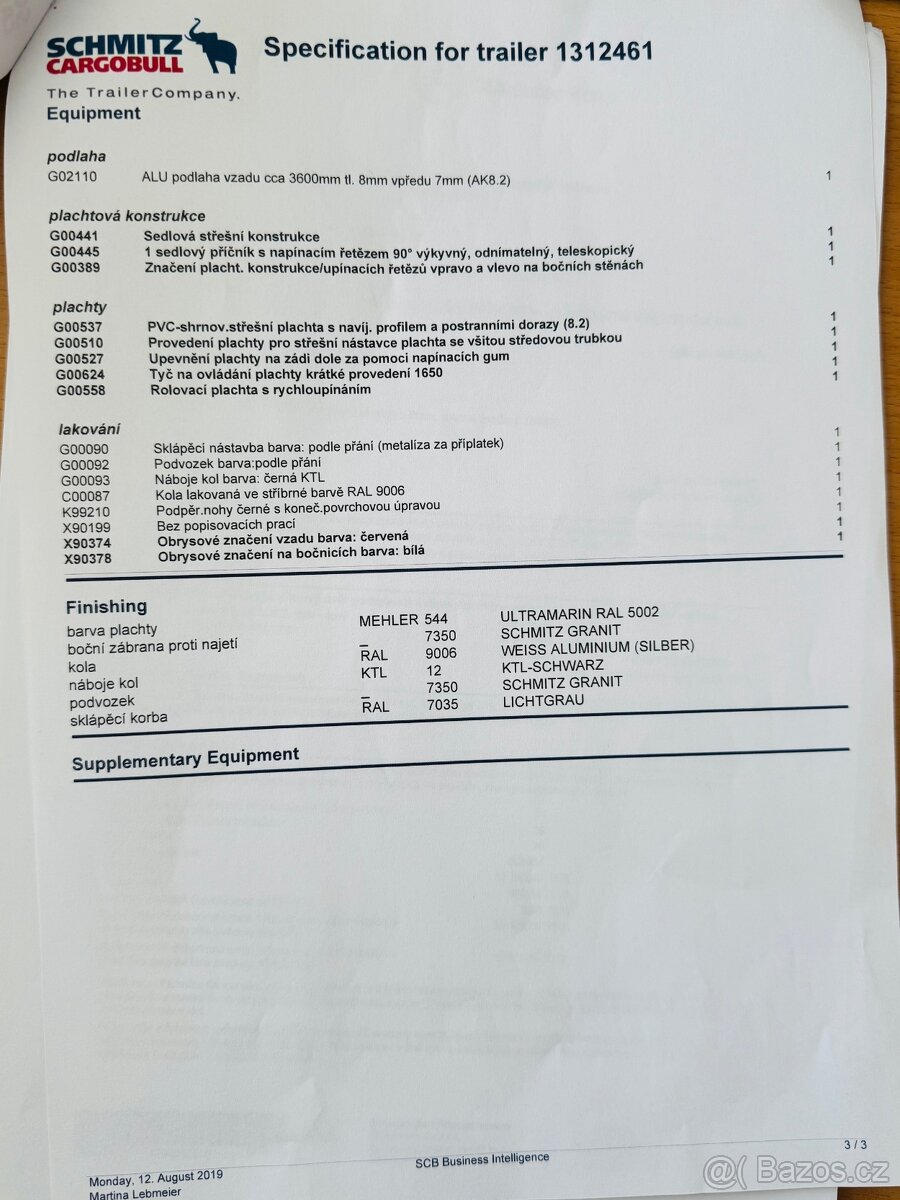 SCHMITZ Cargobull SKI 24 SL , 8,2 AK - 6