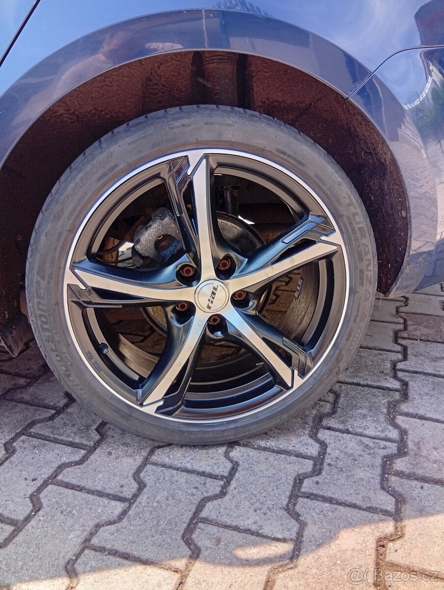 Prodám ALU kola 5x112mm, 7,5j18, Et 45 - 6