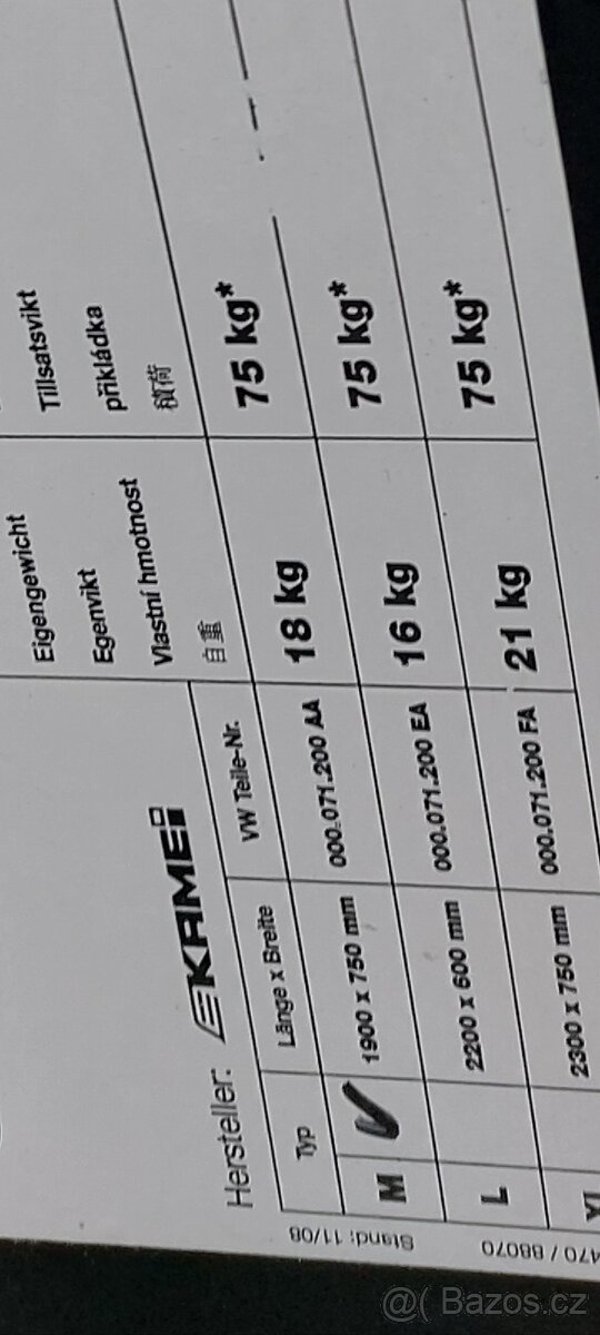 Střešní box Volkswagen - sleva - 6