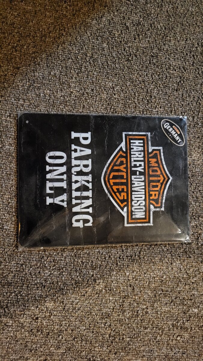 Harley Davidson - originální plechové cedule - 6
