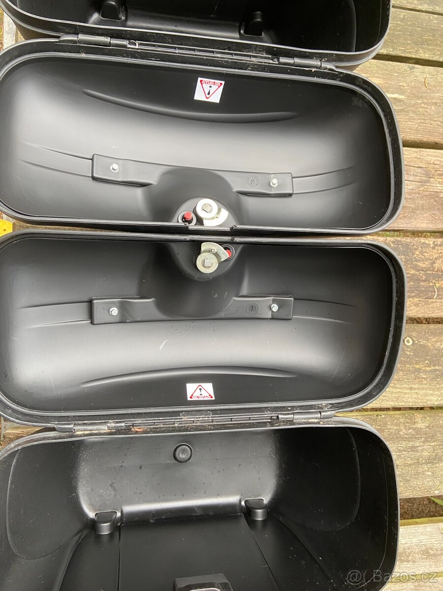 jawa 350/640/ Tramp/639 Chopper nosiče vč. kufru 2ks - 6