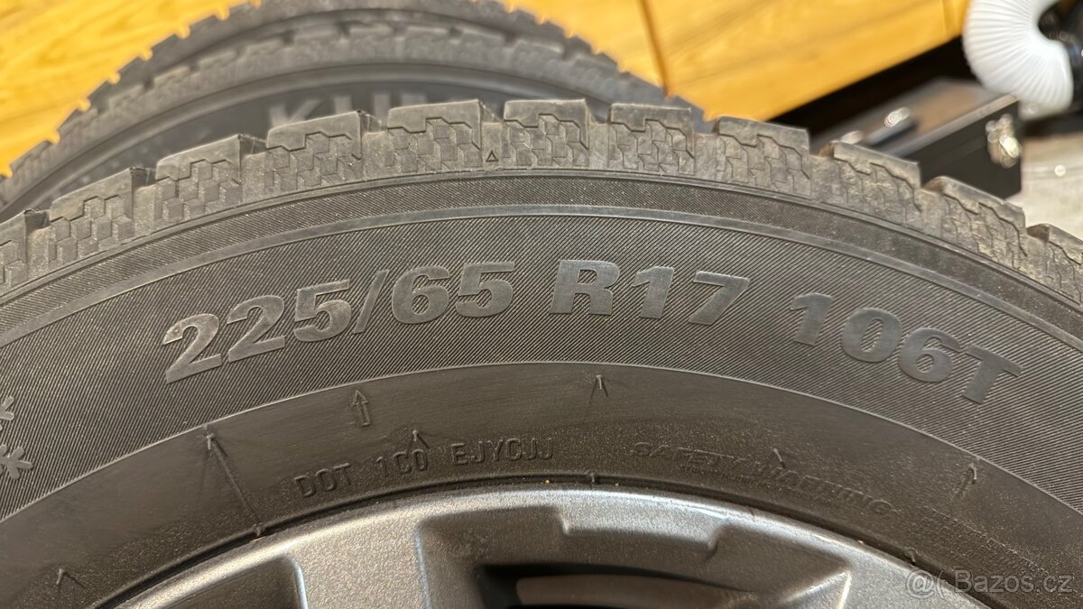 Originál Subaru 17” alu + zimní pneu + TPMS - TOP stav - - 6